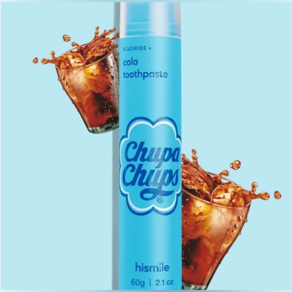 Hismile Chupa Chups Cola Toothpaste -Viral on TikTok-Vegan,Gluten-Free NWT